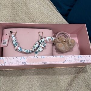 Nanette Lepore Pink Leather Handbag